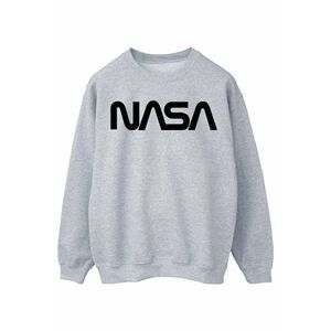 NASA Mens Modern Logo Sweatshirt / Sports Gray